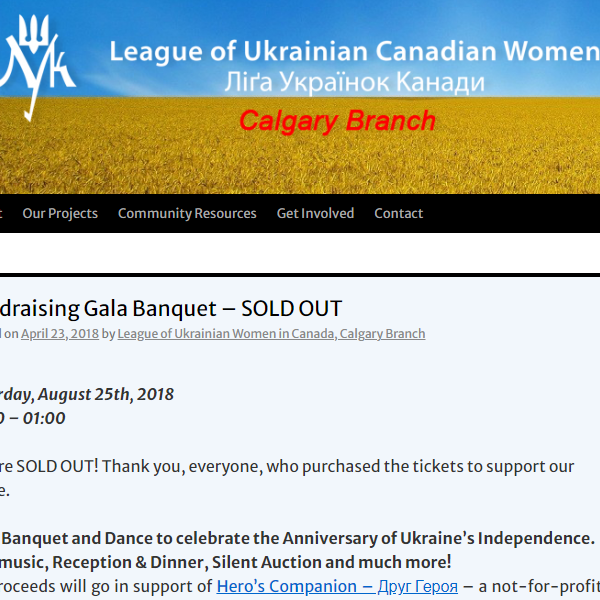 Ukrainian Organization Near Me - League of Ukrainian Canadian Women Calgary