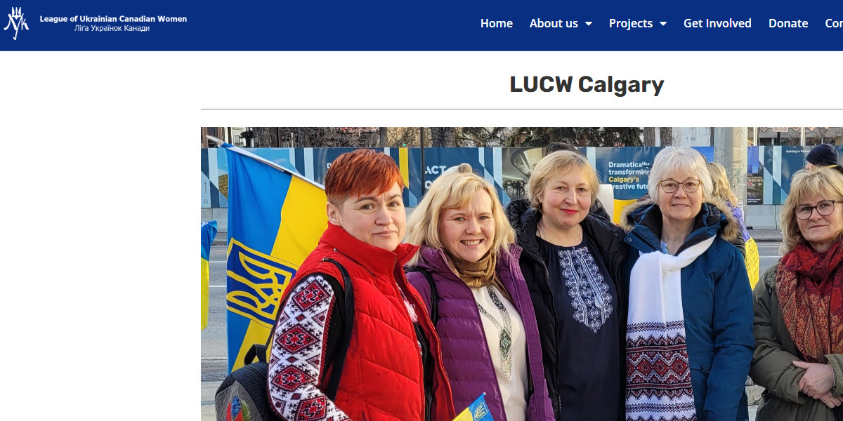 League of Ukrainian Canadian Women Calgary