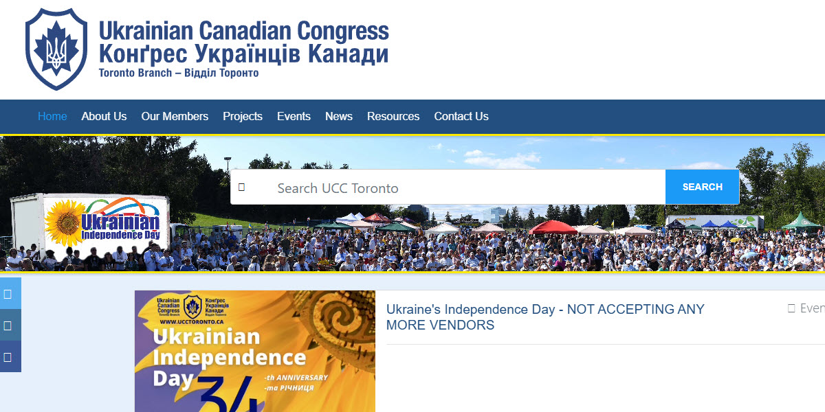 Ukrainian Canadian Congress Toronto