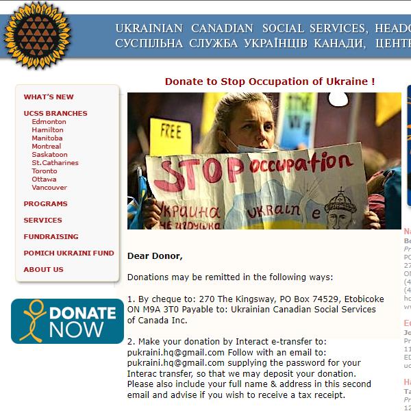 Ukrainian Speaking Category Near Me - Ukrainian Canadian Social Services Headquarters