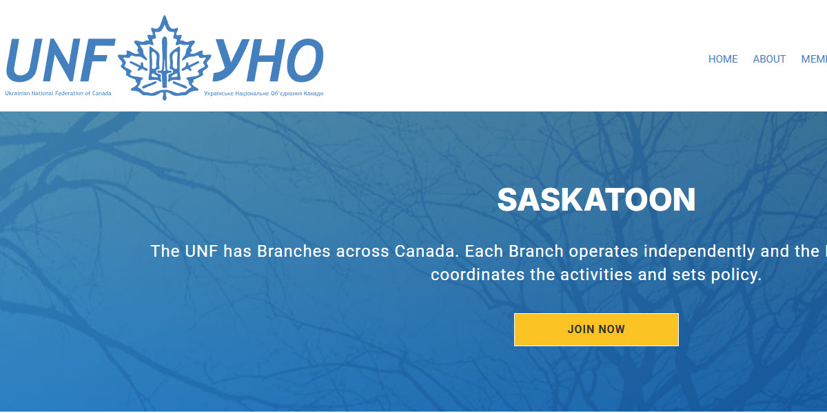 Ukrainian National Federation of Canada Saskatoon