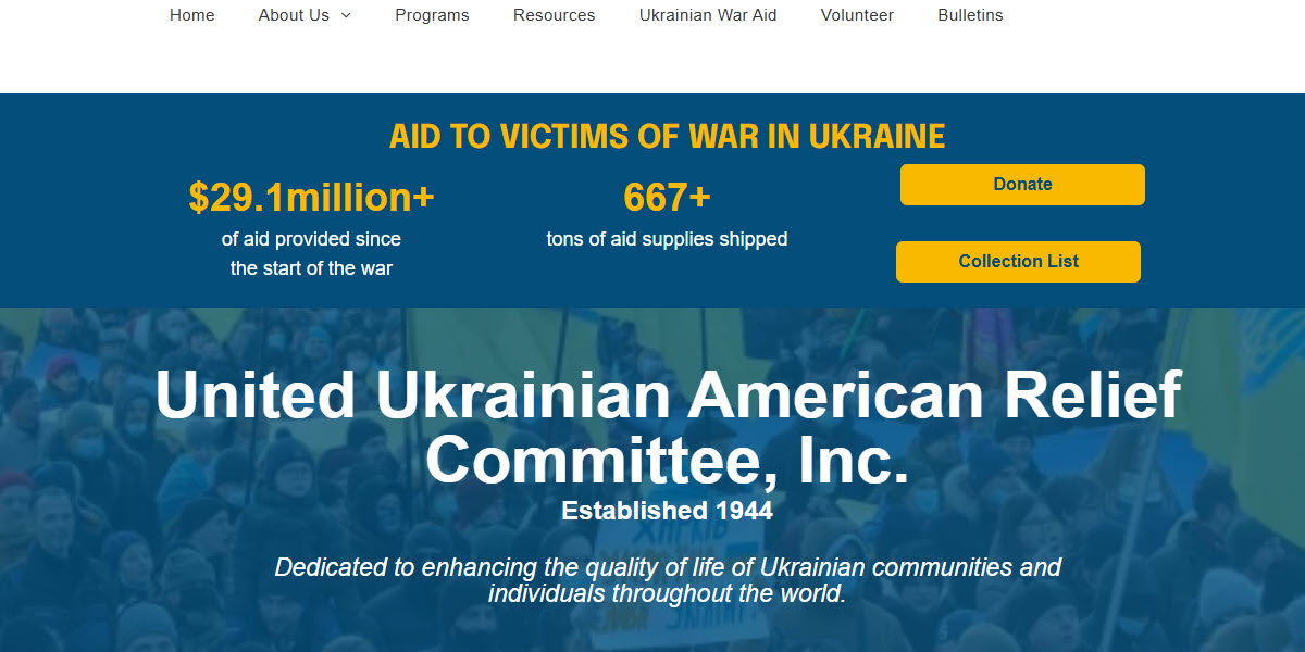 United Ukrainian American Relief Committee, Inc.